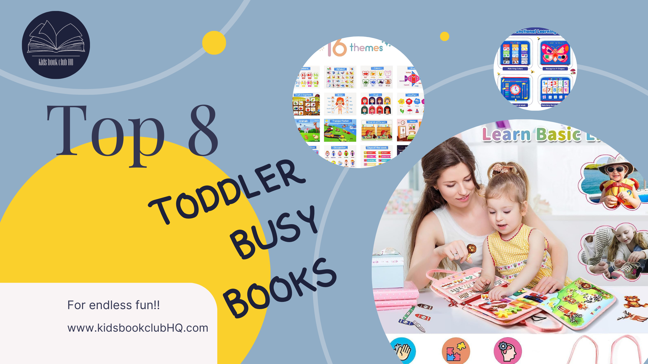 Top 8 toddler busy books