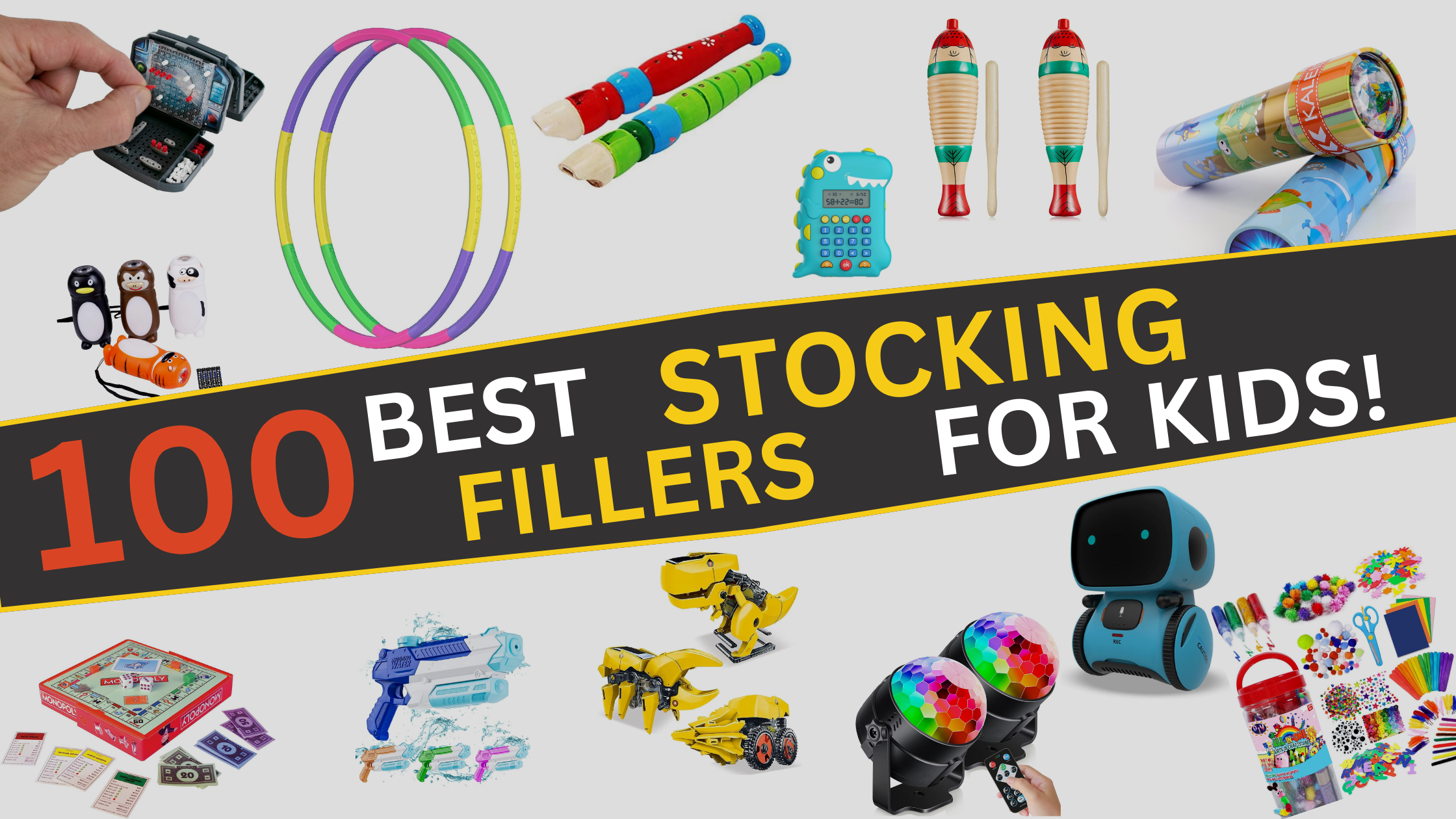 Fun and Festive: 100 Best Stocking Fillers for Kids